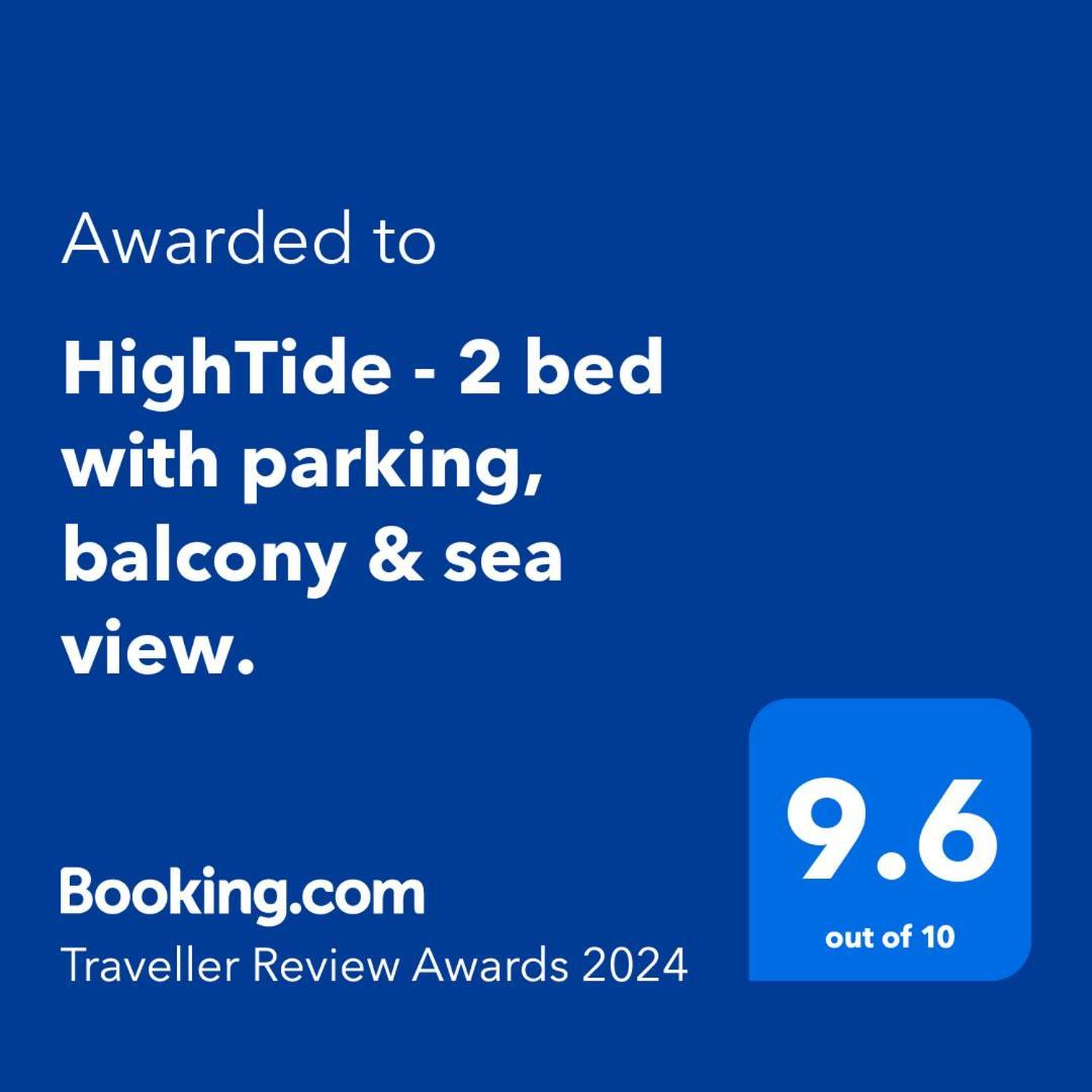 スワネージHightide - 2 Bed With Parking, Balcony & Sea View.アパートメント エクステリア 写真