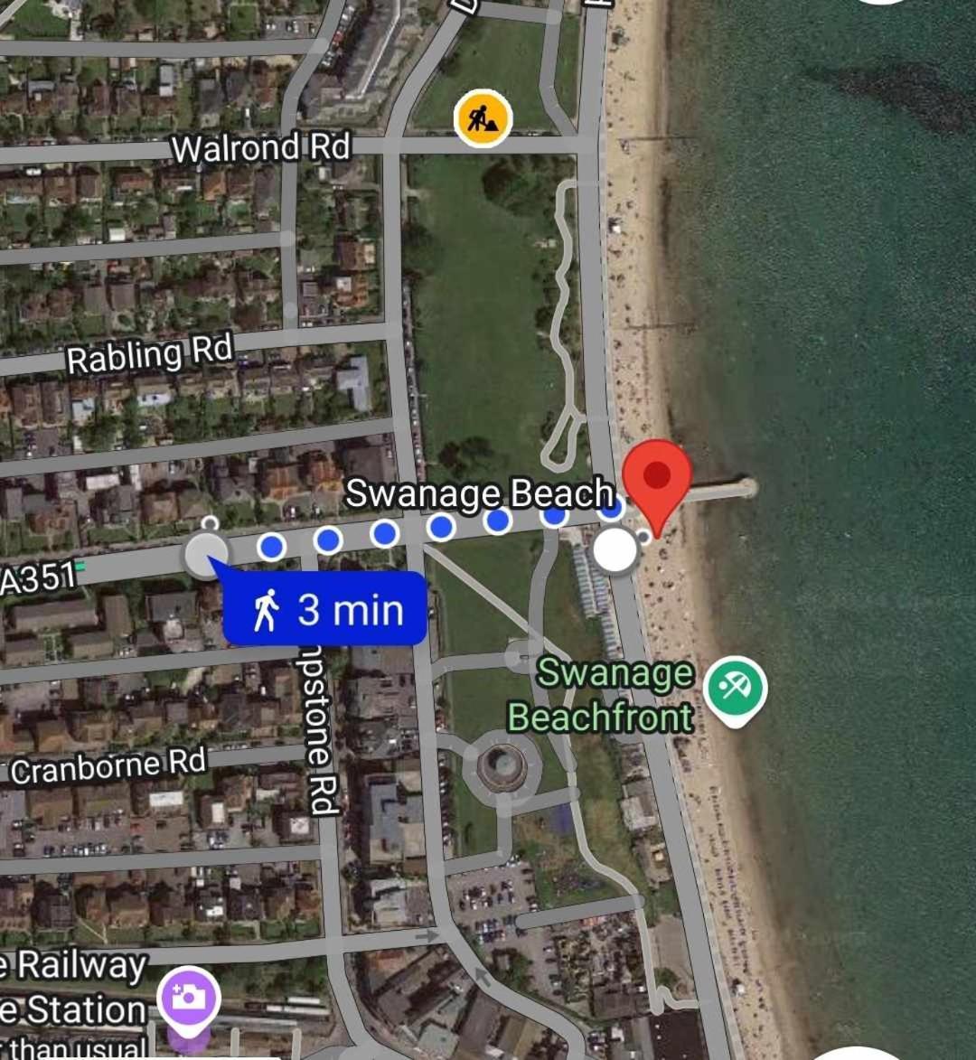 スワネージHightide - 2 Bed With Parking, Balcony & Sea View.アパートメント 部屋 写真