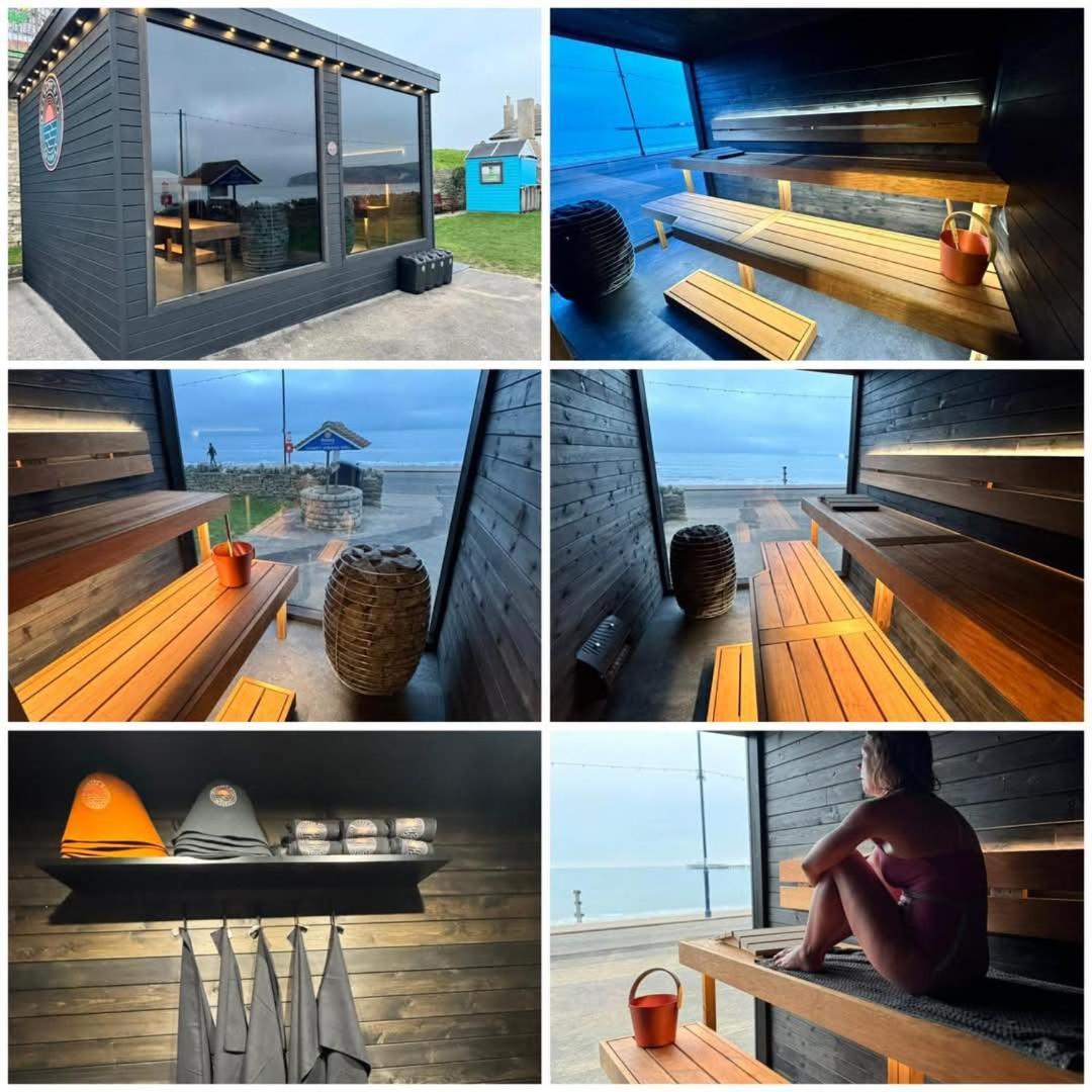 スワネージHightide - 2 Bed With Parking, Balcony & Sea View.アパートメント エクステリア 写真